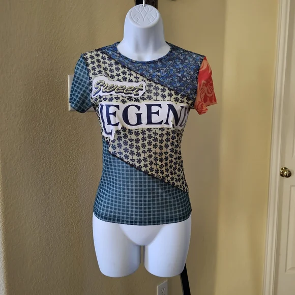 Miaou Green Paloma Elsesser Edition Skirt/T-Shirt Set - Picture 4 of 12